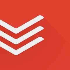 Todoist to-do list & planner app logo